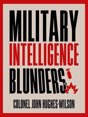 cover image of Military Intelligence Blunders